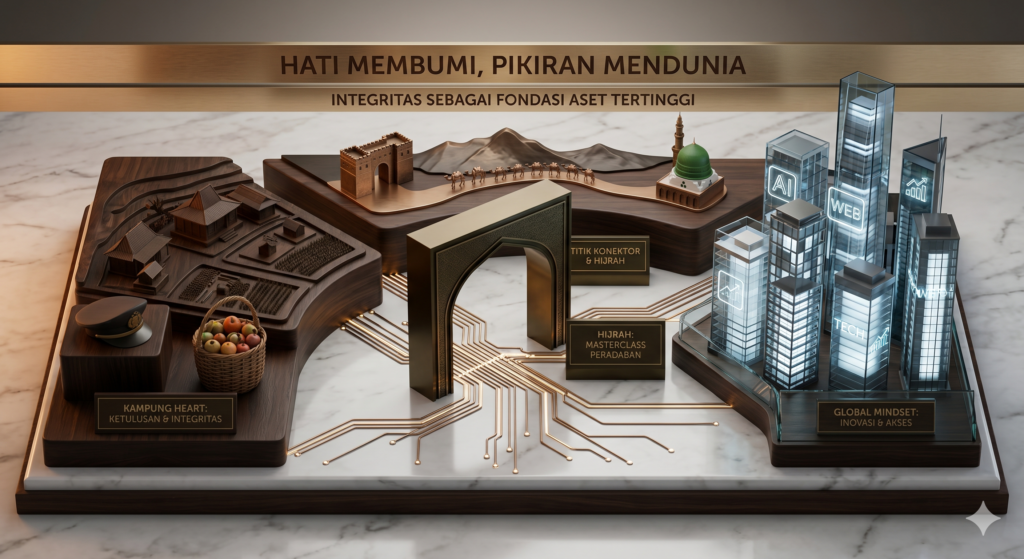 Global Minded dengan Local Heart.