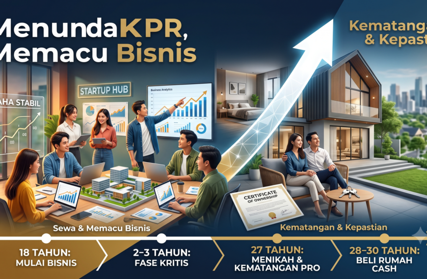 Strategi menunda KPR untuk memacu bisnis di usia produktif
