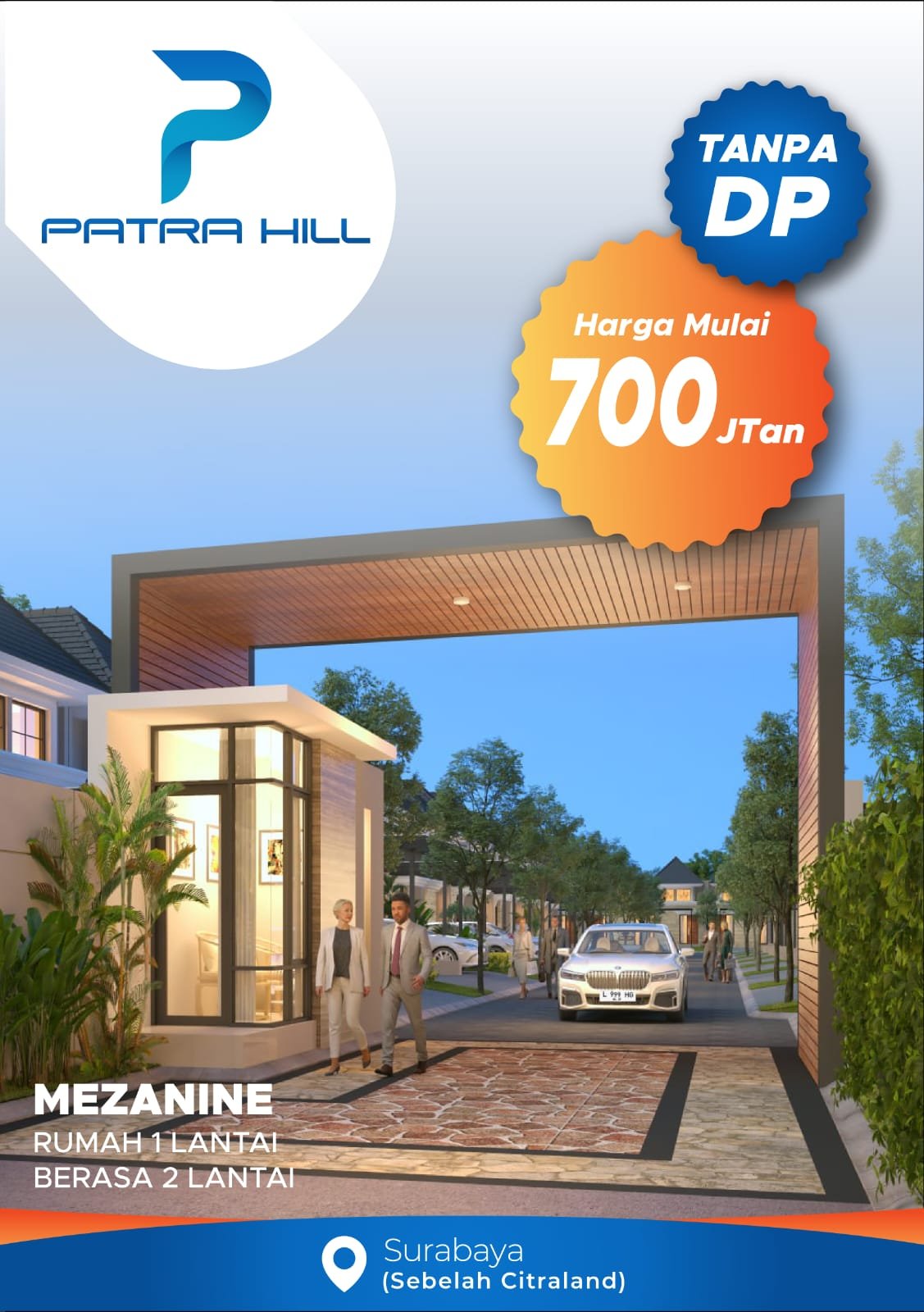 Perumahan Patra Hill Surabaya Barat Scandinavian