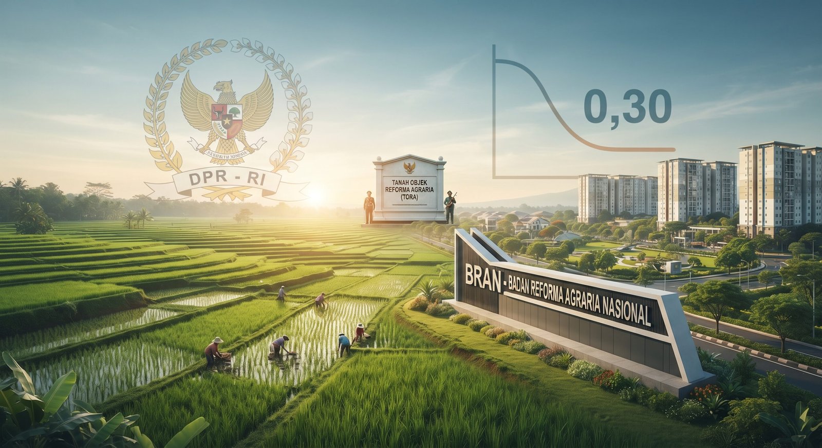 RUU Pengaturan Reforma Agraria Resmi Disahkan DPR RI: Bentuk BRAN dan Target Rasio Gini 0,30 untuk Keadilan Agraria