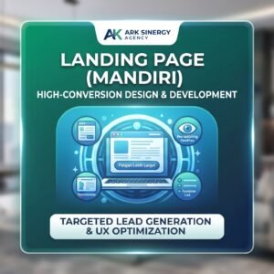 Landing Page Mandiri - Ark Sinergy Agency