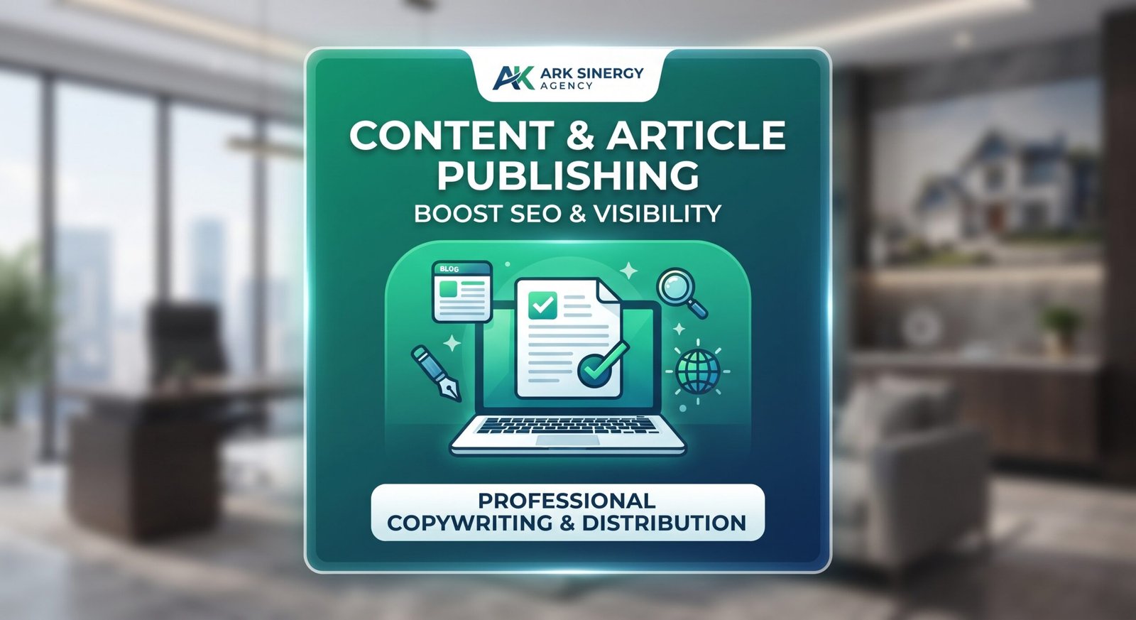 Content & Article Publishing - Ark Sinergy Agency