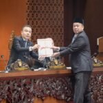 Dokumentasi Rapat Paripurna DPR RI saat pengesahan RUU Pengaturan Reforma Agraria. Foto resmi bersumber dari CNBC Indonesia dan arsip Dokumentasi Kementerian ATR/BPN.