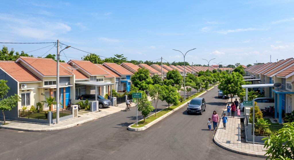 Deretan perumahan subsidi MBR yang sepi pembeli akibat lesunya pasar properti nasional